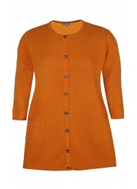 Zhenzi Vita lang cardigan gul Zhenzi Vita lang cardigan gul